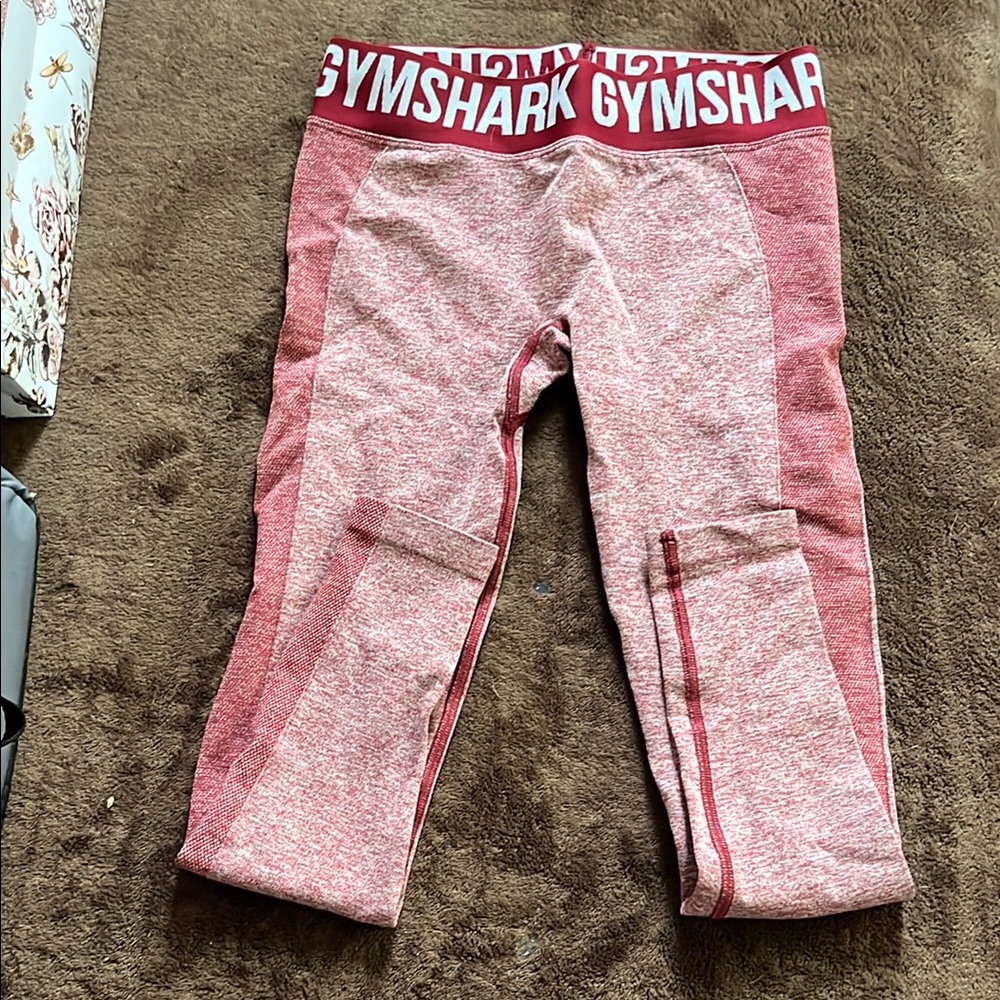 Gymshark Kids Red Leggings